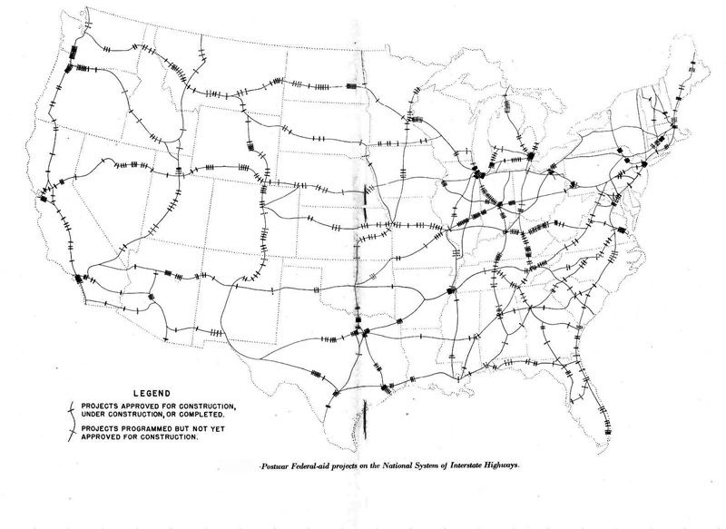 Postwar Federal-aid projects on Interstate Highway | FHWA