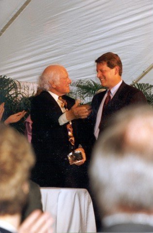 Al Gore, Sr with Vice President Gore