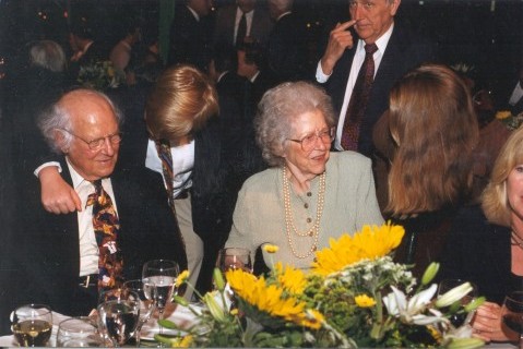 Mr. and Mrs. Al Gore senior with grandchildren