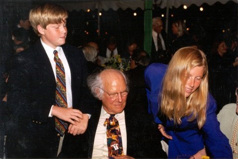 Al Gore, Sr. with grandchildren