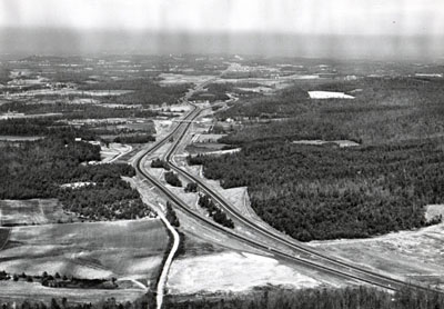 I-75 South of Calhoun, Gordon County.