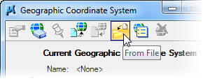 Location of From File in GCS dialog menu