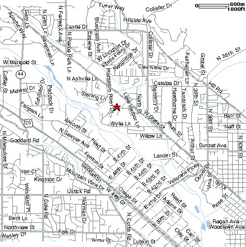 air lake harbor map 2