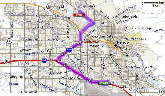 air lake harbor map