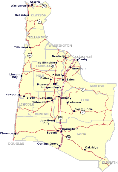 oregon region