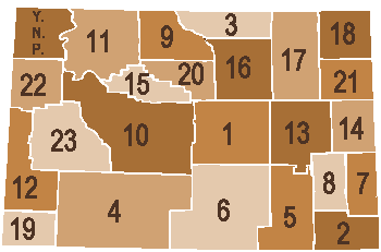 wyoming counties map