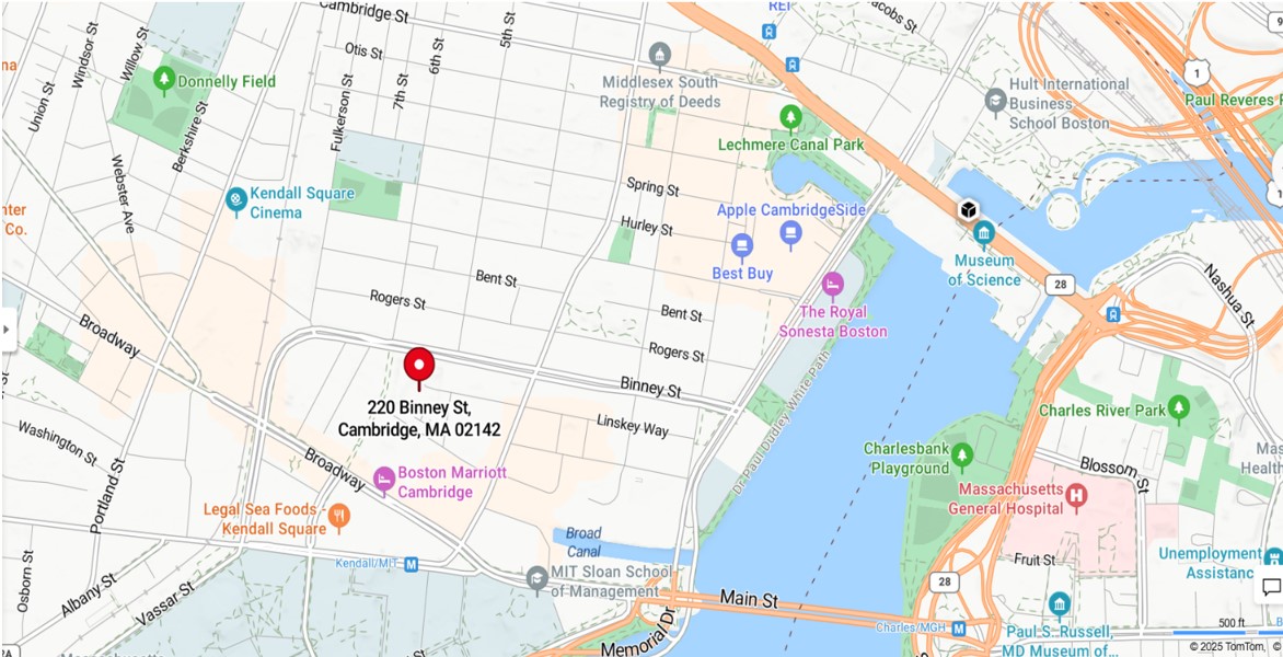 Map of Massachusetts Division Office