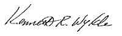 Wykle signature