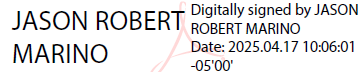 Jason Marino PDF Digital Signature