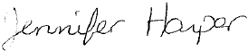 Jennifer Harper Digital Signature Jennifer Harper Digital Signature