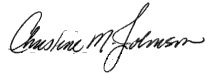 Johnson signature