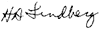 Lindberg signature