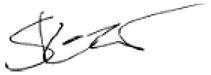 signature of Sean McMaster