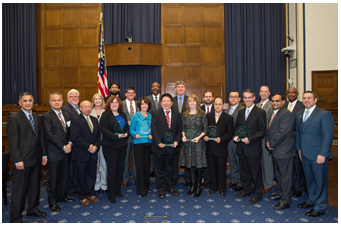 Group photo of 2015 award recipients.