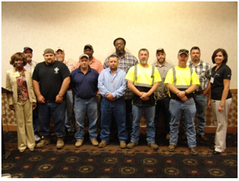 The 2015 graduating class for the Roads Scholar program in Arkansas.