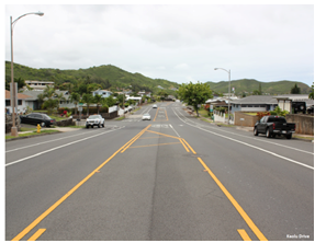 The Road Diet on Keolu Drive