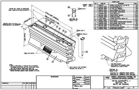 Image of Triton Barrier®TL-1 Section, TRI White or Orange