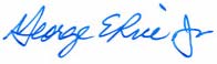 Signature of George E. Rice, Jr.