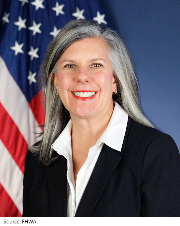 "Portrait of Dr. Kelly Regal. Image Source: FHWA."