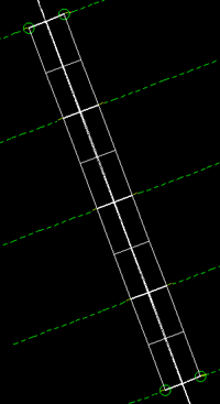 A digital rendering of surfaces with a rule spacing of 10.