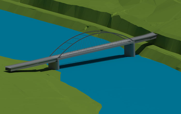 New River Parkway proposed bridges