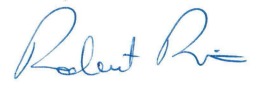 "Robert Ritter signature"