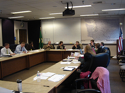 "Photo: State of Washington representatives participating in the Local Road Safety Domestic Scan."