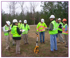 Group of inidividuals participating in an RSA.