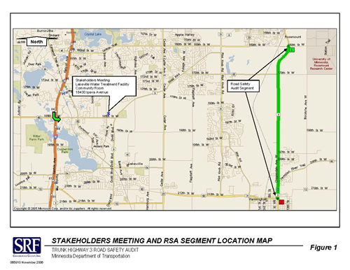 Figure 1 - STAKEHOLDERS MEETING AND RSA SEGMENT LOCATION MAP