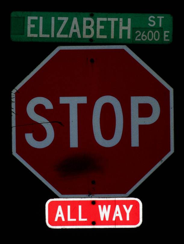 stop sign