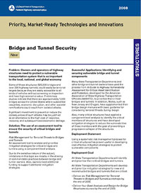 Priority, Market-Ready Technologies and Innovations: Bridge and Tunnel Security publication