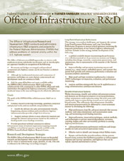 Office of Infrastructure R&amp;D Factsheet