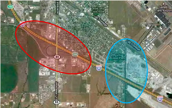 Figure 15: General project study area