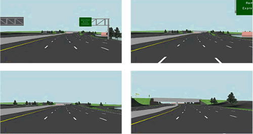 Figure 2: Three-dimensional visualization enables an RSA team to drive through a project in the design stage