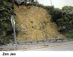 A landslide just north of the Golden Gate Bridge temporarily affected traffic along U.S. Highway 101 in Marin County, California.