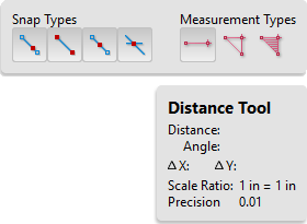 Measuring tools and result