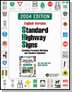 An image of a cover for a standard highway signs book.