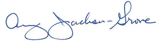 Amy's signature