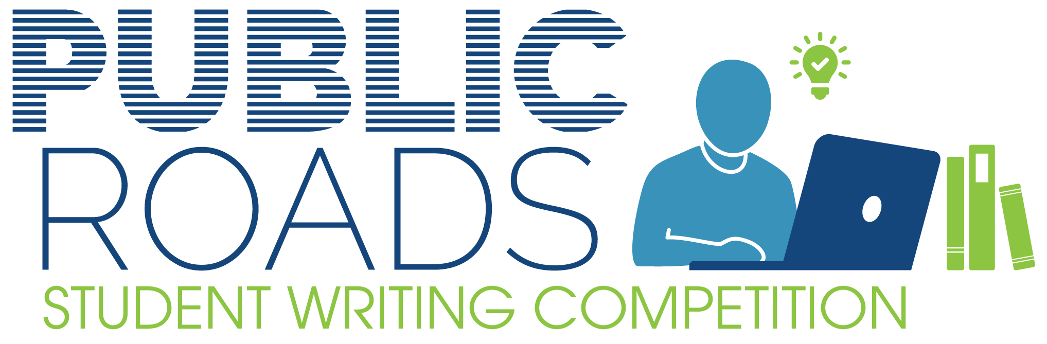 public roads student writing competition logo