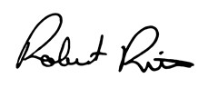 Rob Ritter's signature