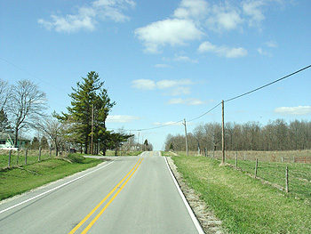 Paved roads allow for quicker travel and a smooth ride.