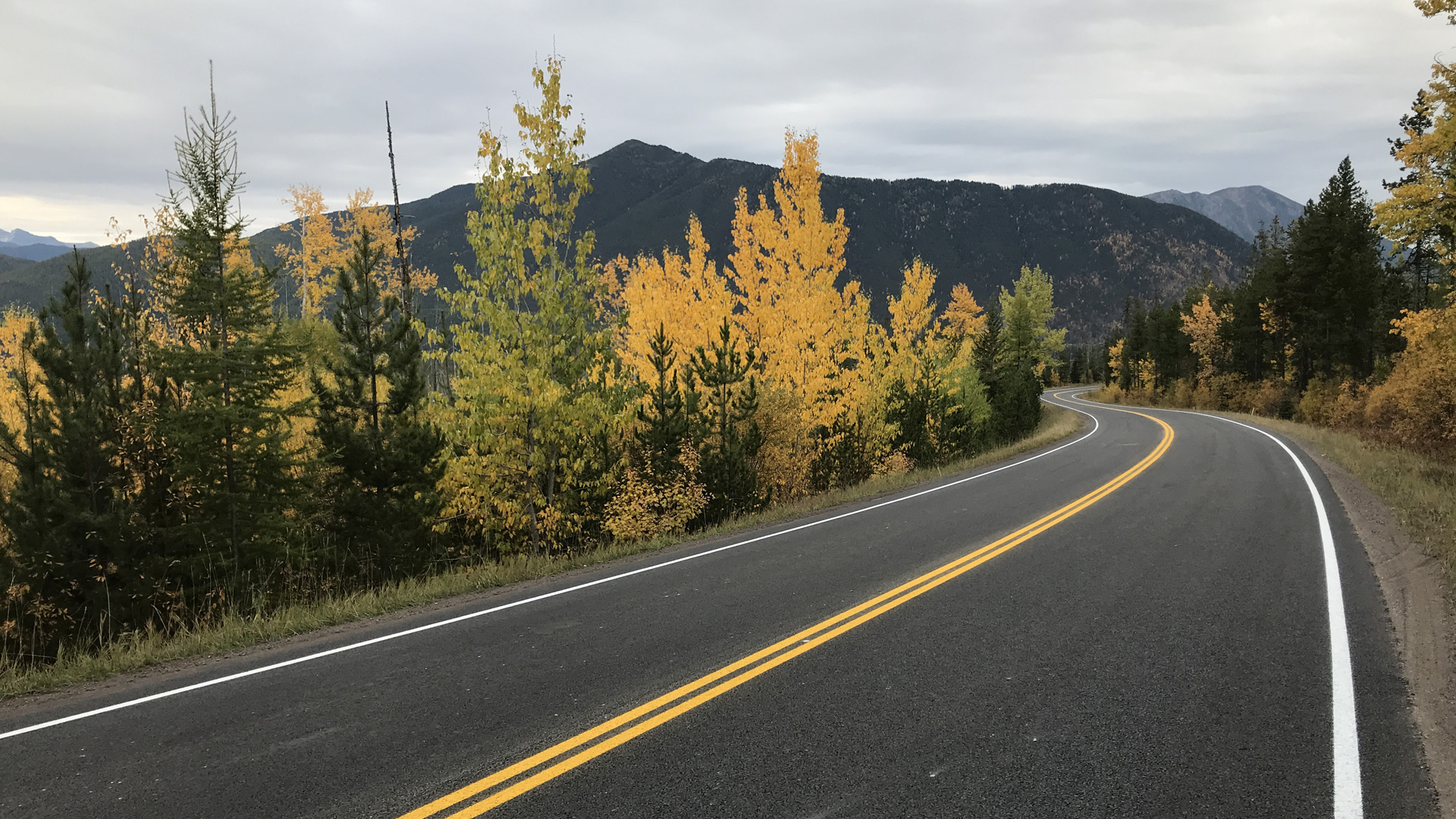 The Going to the Sun Road is the modern road in Glacier National Park.