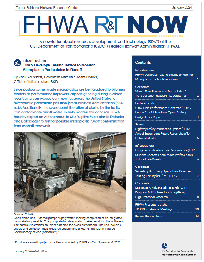 Cover of FWHA RT Now Newsletter