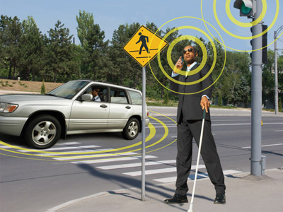 Blind Pedestrians: What Are Their Difficulties When Crossing the Street?