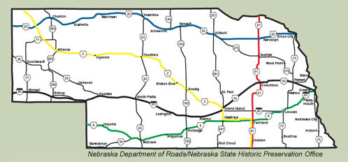 Map Of Nebraska Cities Nebraska Interstates, Highways Road, 58% OFF