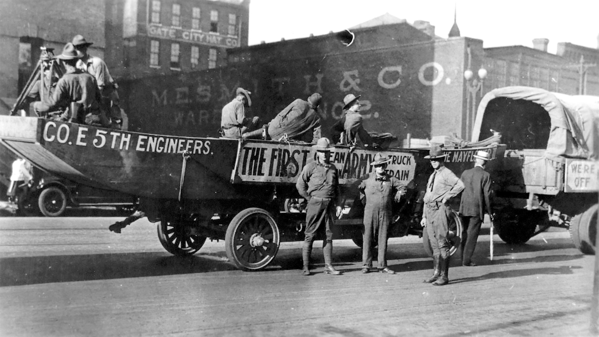 U.S. Army's first transcontinental convoy