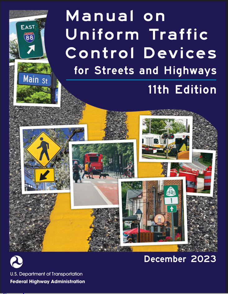 11th Edition of the MUTCD coverpage