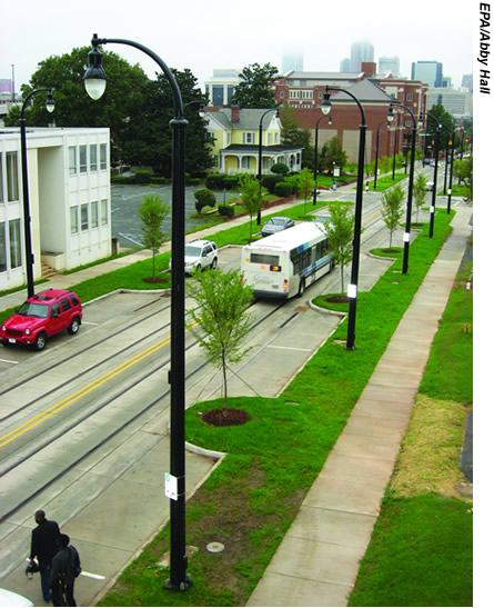 Pedestrian Safety Island  NYC Street Design Manual