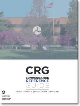 Cover of Communication Reference Guide (CRG)